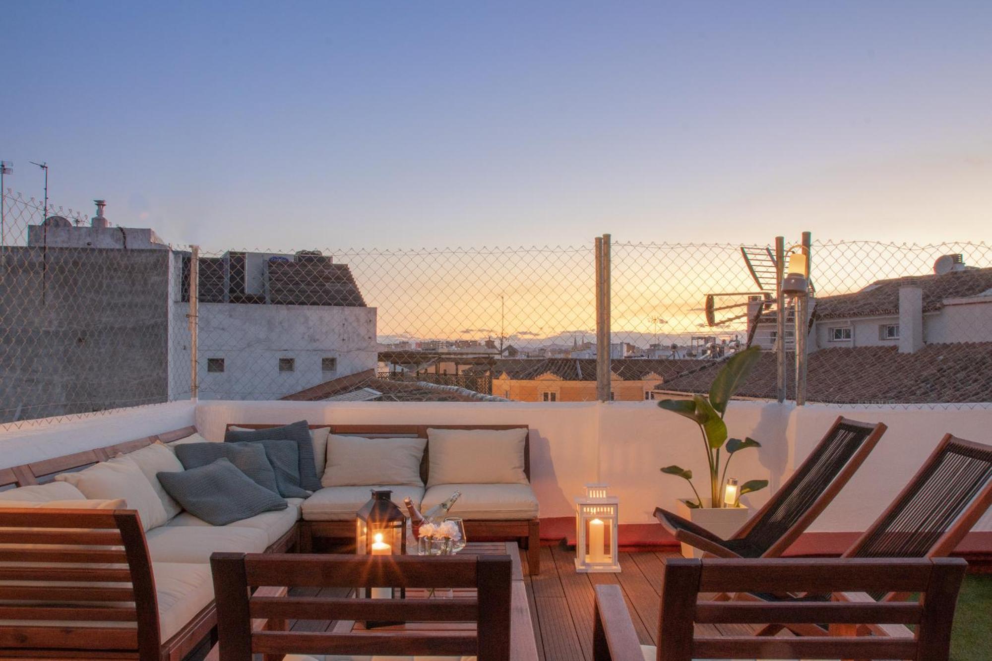 C89 - Luxurious Penthouse With Private Terrace Apartment Málaga Exterior foto
